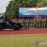 KSAU pimpin upacara HUT ke-76 TNI AU di Lapangan AAU Yogyakarta Sabtu, 9 April 2022