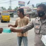 Jadi Rutinitas, Himbau Dan Bagi Masker Gratis Gencar Dilakukan Polsek Balaraja Polresta Tangerang Polda Banten