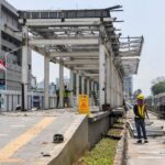 Dugaan Anggaran Pengiriman Material Proyek Pembangunan Revalitasasi Halte Busway Ada Oknum Pungli Dana Proyek.