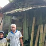 Rumah Tidak Layak di-Huni Janda Renta Warga Kampung Sengkol di- Kabupaten Lebak.