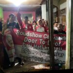 DPD PROJO GANJAR PROVINSI BANTEN ROADSHOW CANVASING DOOR TO DOOR KE KECAMATAN KIBIN KABUPATEN SERANG BANTEN