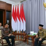 MENTERI ATR SILATURAHMI KE KEDIAMAN WAPRES REPUBLIK INDONESIA DAPAT NASIHAT SOAL PERTANAHAN DAN TATA RUANG