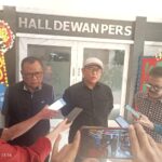 RAPAT PLENO PWI PUSAT TUNJUK ZULMANSYAH SEKEDANG PLT KETUM PWI