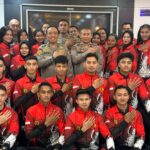 SATU PERSONEL POLDA SULTENG TURUT  BERLAGA DI KEJUARAAN TAEKWONDO INTERNASIONAL MALAYSIA 2024