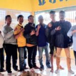 Awal tahun 2025,KOPDAR Tim media kliktangsell.biz.id Bersama LSM,Di kampung karang Jetak,desa kandawati kecamatan gunung Kaler