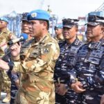 Satgas WTF TNI Konga XXVIII -O/UNIFIL Kembali Ke  Tanah Air, Disambut Kasal Dan Pangkoarmada RI