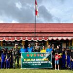 Wujudkan Harapan Generasi Di Perbatasan, Satgas Pamtas Yonarmed 11 Kostrad Berdedikasi Melalui Pendidikan